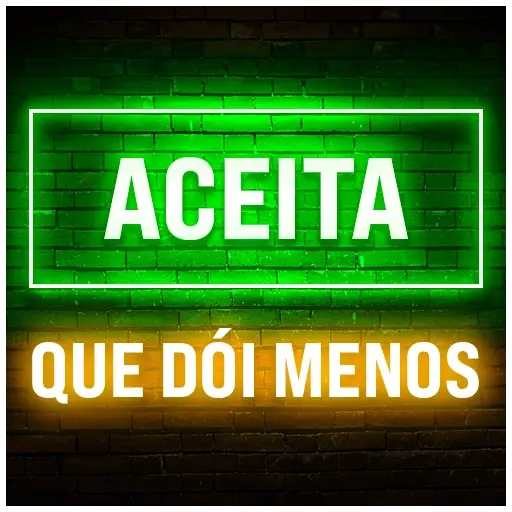 Figurinhas Aceita que doi menos para whatsapp