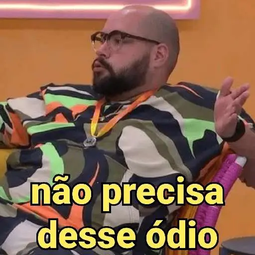 Figurinhas Nao precisa desse odio para whatsapp