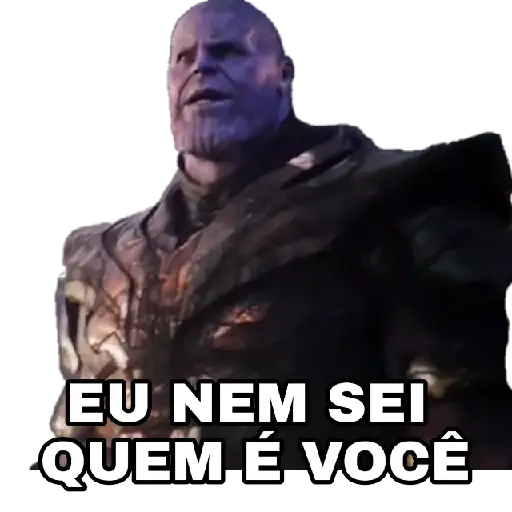 Figurinhas Eu nem sei quem e voce para whatsapp