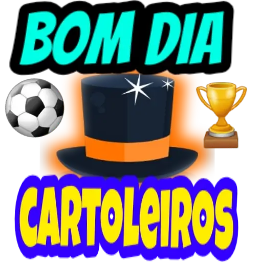 Figurinhas Bom dia cartoleiros para whatsapp