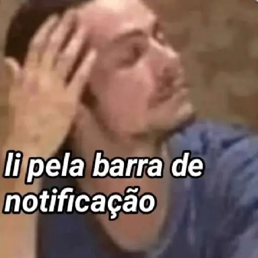 Figurinhas Li pela barra de notificacao para whatsapp