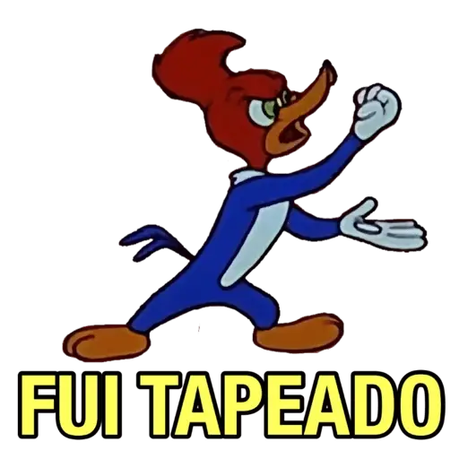 Figurinhas Fui tapeado para whatsapp