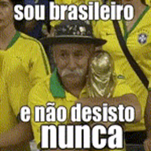 Figurinhas Nao desisto nunca para whatsapp