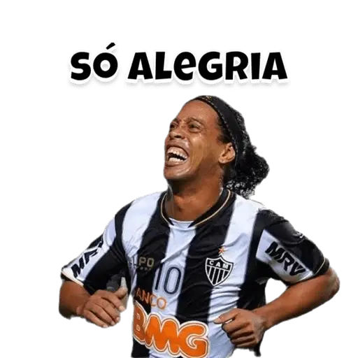 Figurinhas Ronaldinho gaucho para whatsapp