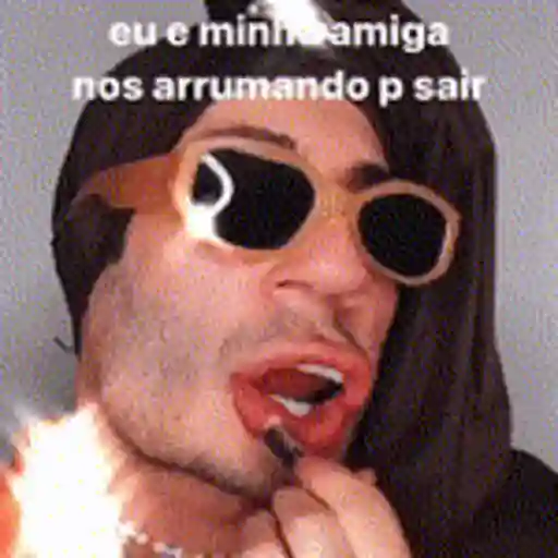 Figurinhas Arrumando pra sair para whatsapp
