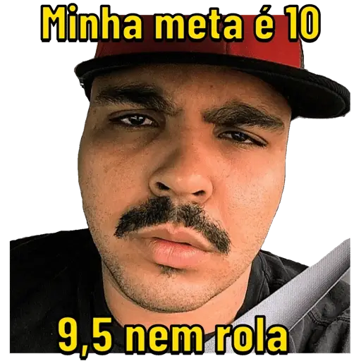 Figurinhas Minha meta e 10 para whatsapp