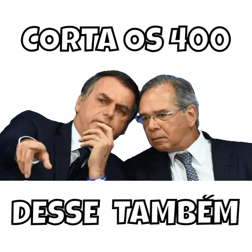 Figurinhas Paulo guedes para whatsapp
