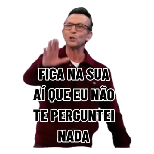 Figurinhas Fica na sua para whatsapp