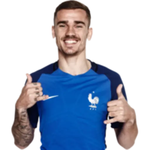 Figurinhas Griezmann para whatsapp