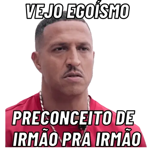 Figurinhas Vejo egoismo para whatsapp