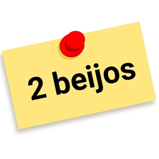 Figurinhas 2 beijos para whatsapp