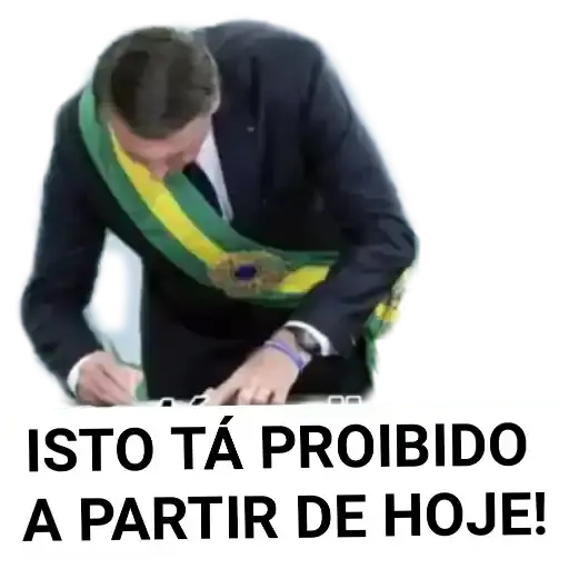 Figurinhas Proibido para whatsapp