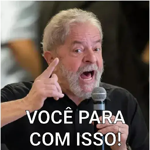 Figurinhas Voce para com isso para whatsapp