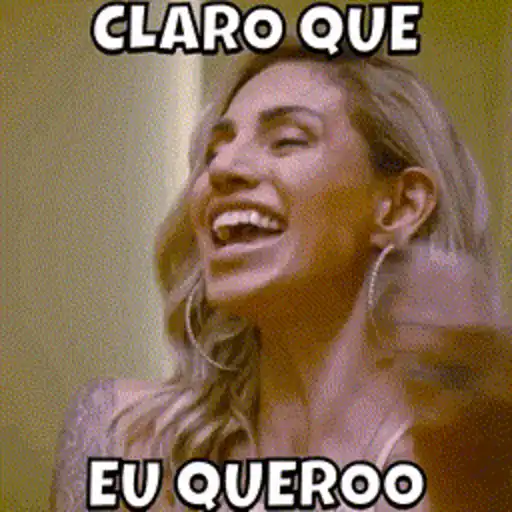 Figurinhas Claro que eu quero para whatsapp