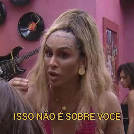 Figurinhas Nao e sobre voce para whatsapp