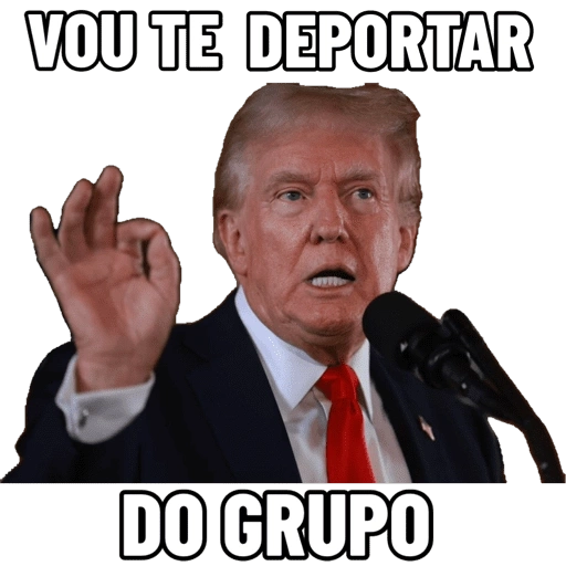 Figurinhas Trump para whatsapp