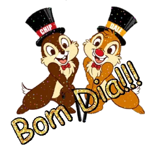 Figurinhas Tico e teco para whatsapp