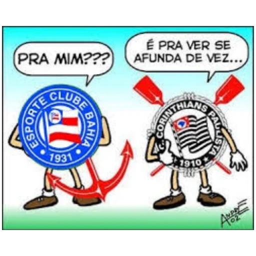 Figurinhas Bahia afundando para whatsapp