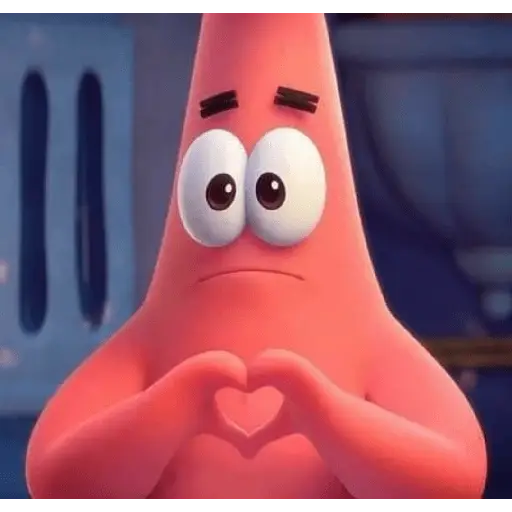 Figurinhas Patrick para whatsapp