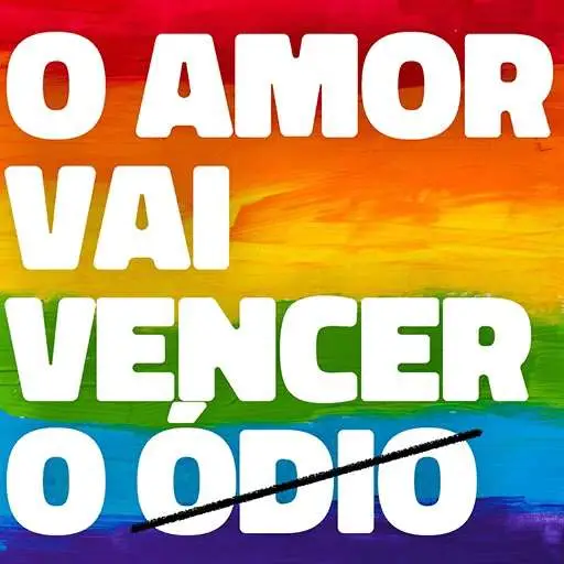 Figurinhas O amor vai vencer o odio para whatsapp