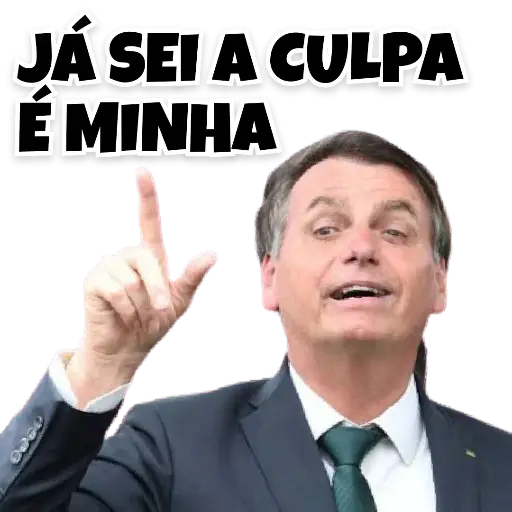 Figurinhas A culpa e minha para whatsapp