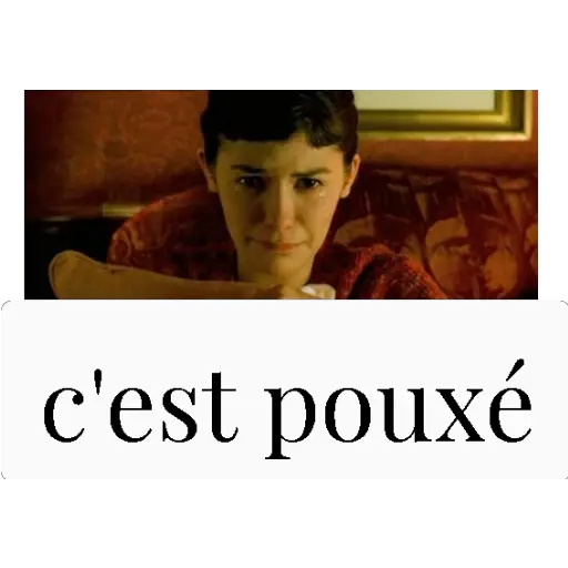 Figurinhas Amelie poulain para whatsapp