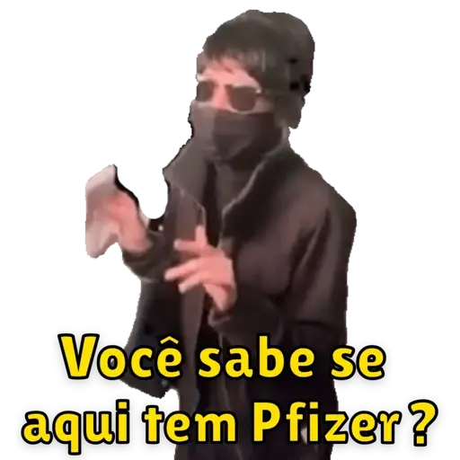 Figurinhas Pfizer para whatsapp