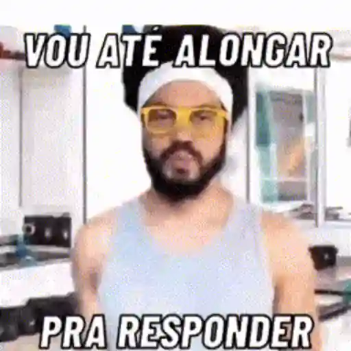 Figurinhas Alongamento para whatsapp