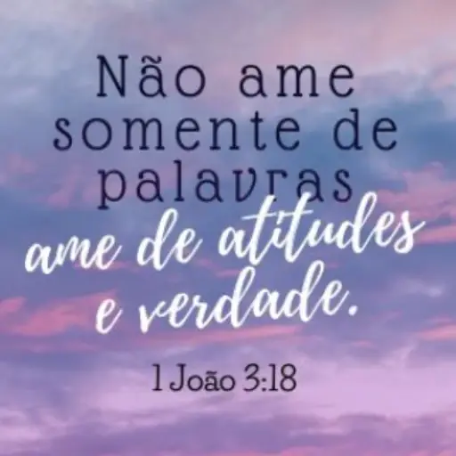 Figurinhas Joao 3:18 para whatsapp