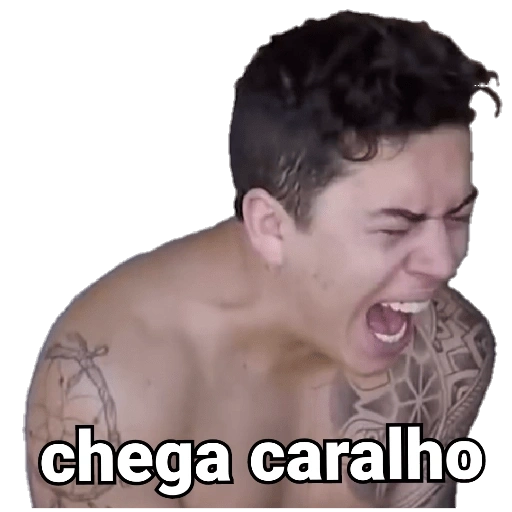 Figurinhas Chega para whatsapp