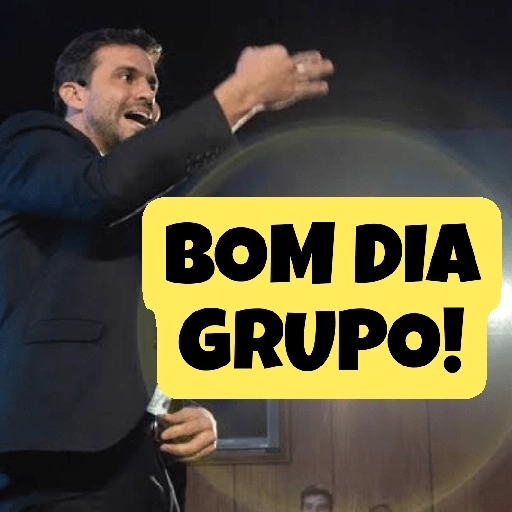 Figurinhas Bom dia grupo para whatsapp