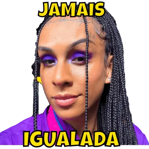 Figurinhas Jamais igualada para whatsapp