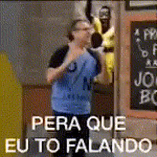 Figurinhas Pera que eu to falando para whatsapp