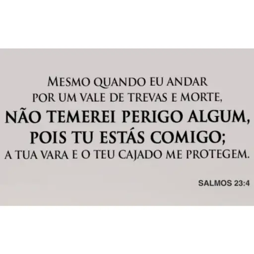 Figurinhas Salmos 23:4 para whatsapp
