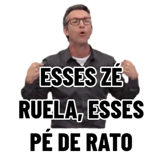 Figurinhas Pe de rato para whatsapp