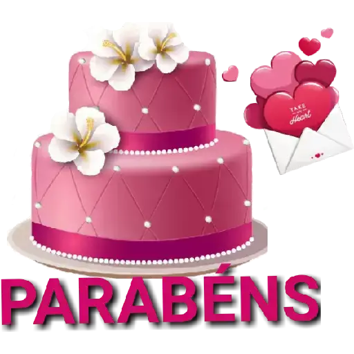 Figurinhas Bolo de aniversario para whatsapp