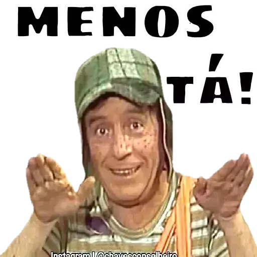 Figurinhas Menos para whatsapp