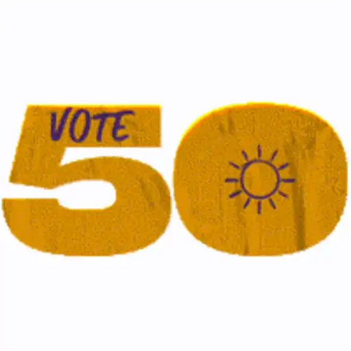 Figurinhas Vote 50 para whatsapp