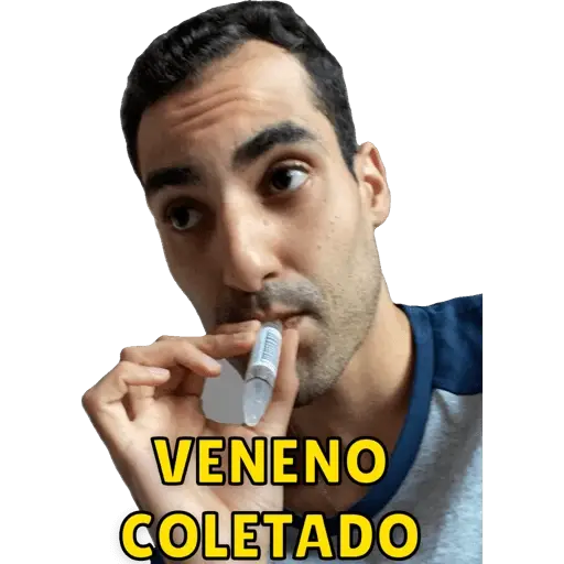 Figurinhas Veneno coletado para whatsapp