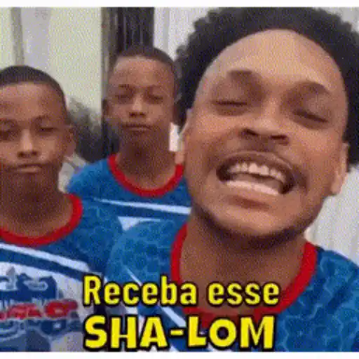 Figurinhas Shalom para whatsapp
