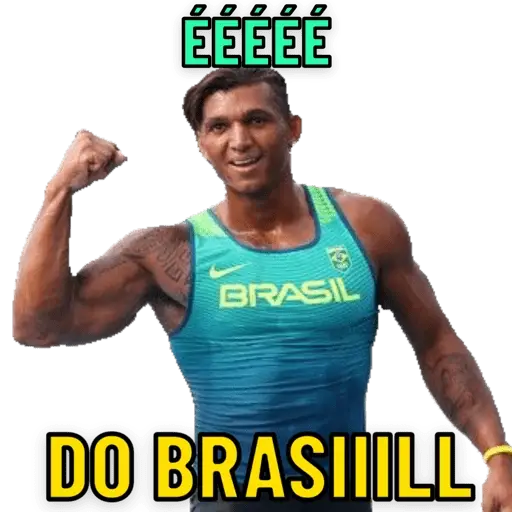 Figurinhas Isaquias queiroz para whatsapp