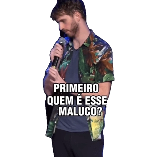 Figurinhas Quem e esse maluco para whatsapp