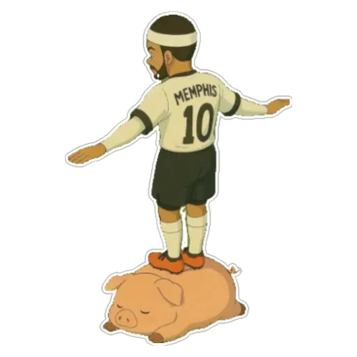 Figurinhas Memphis Depay para whatsapp