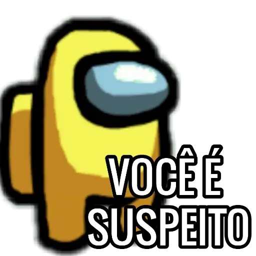 Figurinhas Voce e suspeito para whatsapp