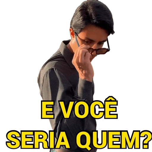 Figurinhas Voce seria quem para whatsapp