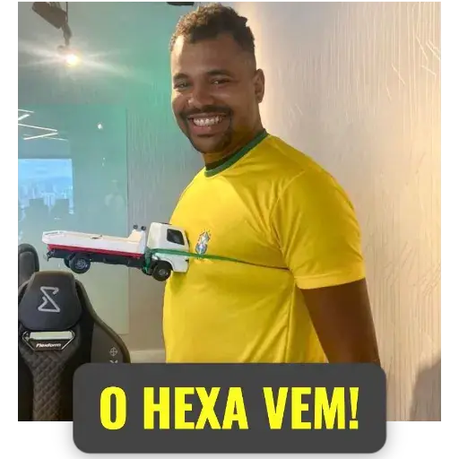 Figurinhas O hexa vem para whatsapp