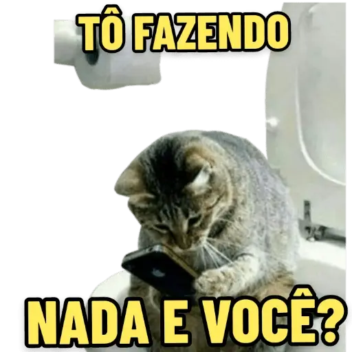 Figurinhas To fazendo nada para whatsapp