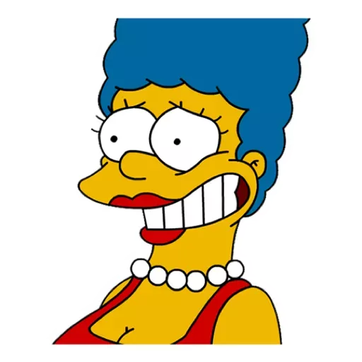 Figurinhas Marge Simpson para whatsapp