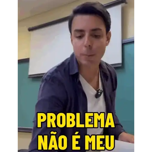 Figurinhas Problema seu para whatsapp