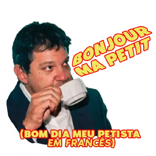 Figurinhas Bonjour ma petit para whatsapp